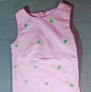 Heartstrings dress girls 6 pink and Turtle